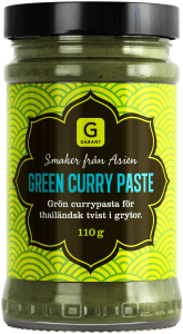 Currypasta Grön