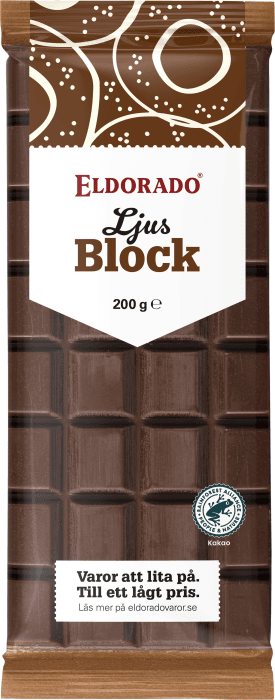 Ljus Block Choklad