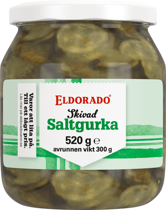 Saltgurka Skivad