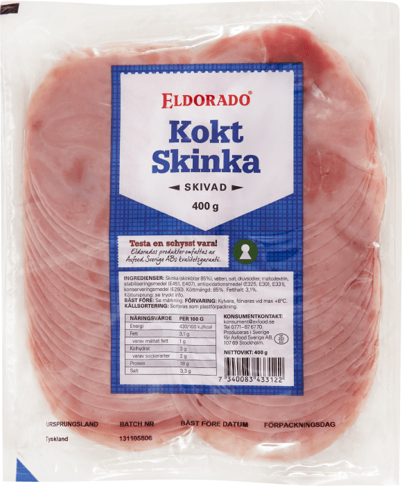 Kokt Skinka Skivad