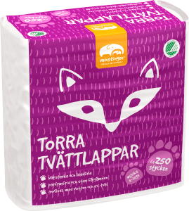 Tvättlappar Torra