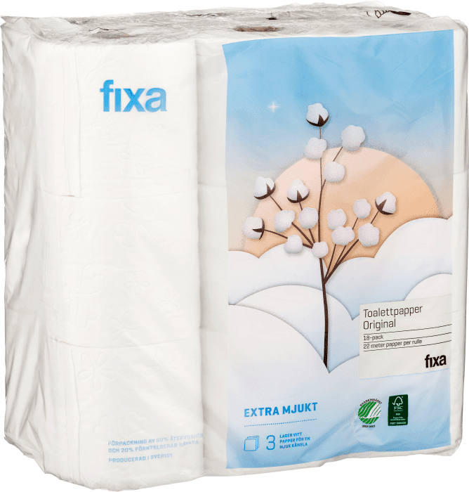 Toalettpapper Mjukt & Starkt