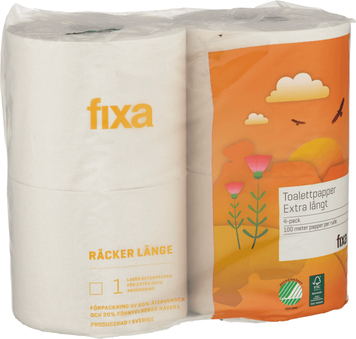 Toalettpapper Extra Långt