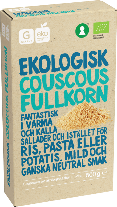 Couscous Fullkorn EKO Garant