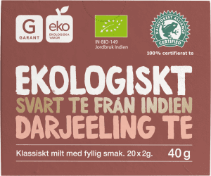 Svart Te Darjeeling EKO