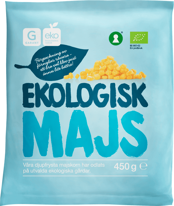 Majs EKO Fryst