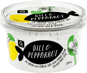 Dill och Pepparrotsås
