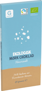 Havssalt Ekologisk Mörk Chokl 70% Kakao