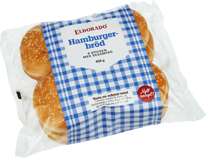 Hamburgerbröd 8-p