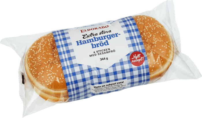 Hamburgerbröd 4-p