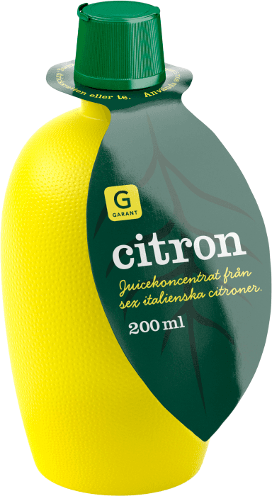 Citronjuice från Koncentrat