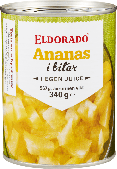 Ananas Bitar