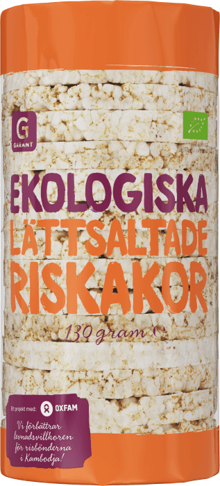 Riskakor Lättsaltade EKO