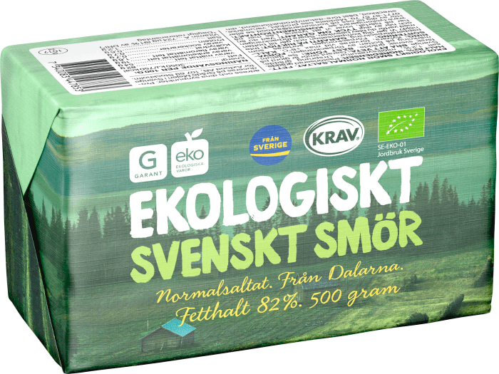 Smör Normalsaltat 82% EKO KRAV