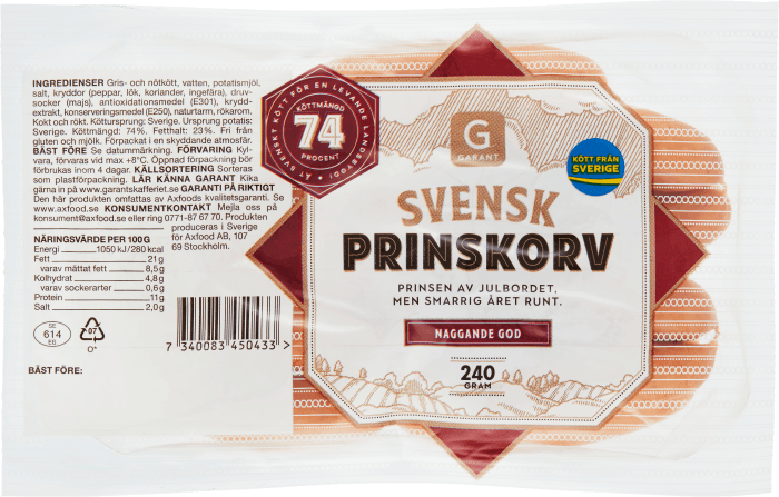 Prinskorv