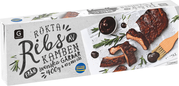Ribs Rökta av Kamben Sverige