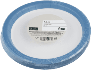 Tallrik Flat Dekor 22cm