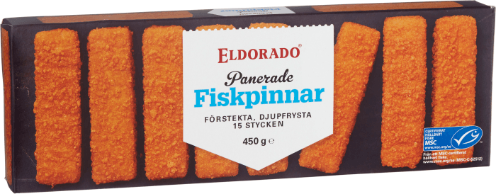 Fiskpinnar Frysta/15-pack