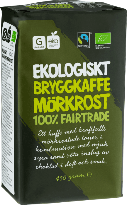 Bryggkaffe Mellanrost EKO/Fairtrade