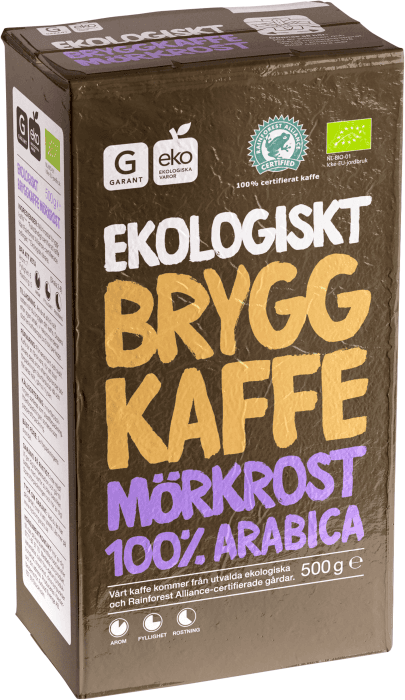 Bryggkaffe Mörkrost EKO