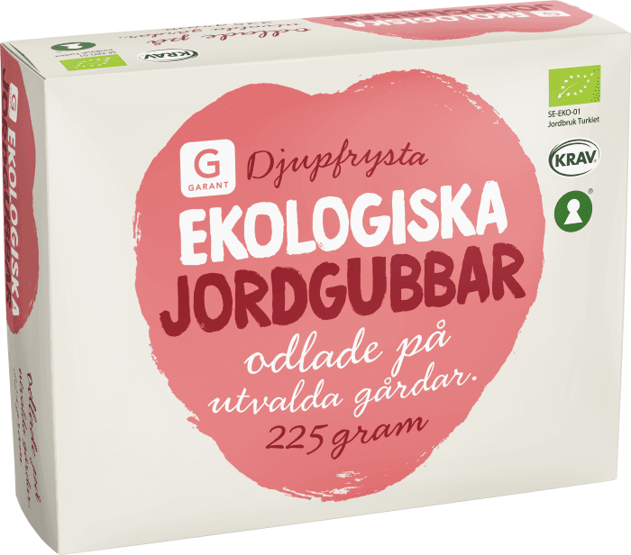 Jordgubbar EKO KRAV Frysta