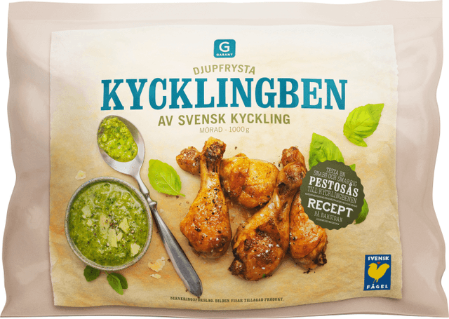 Kycklingben Frysta