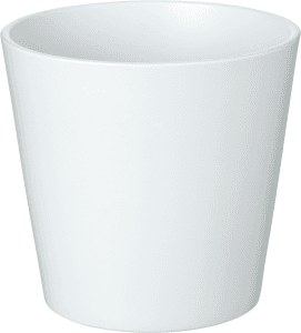 Kruka Dallas D14cm H13cm Vit