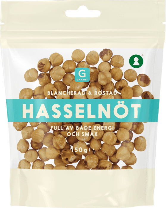 Hasselnötter Rostade