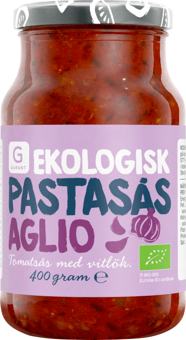 Aglio Vitlök Pastasås