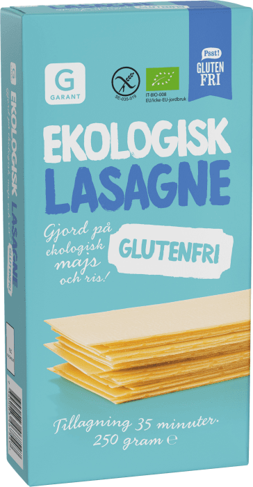 Lasagne Glutenfri EKO