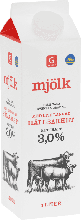 Standardmjölk Lite Längre Hållbarhet 3%