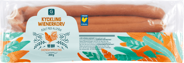 Wienerkorv Kyckling