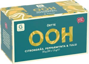 Citrongräs, Pepparmynta & Tulsi Örtte