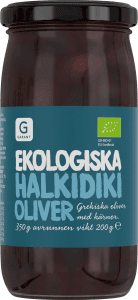 Halkidiki Oliver med Kärnor