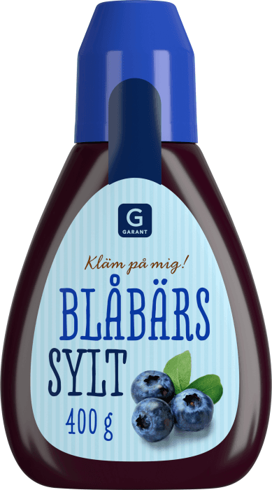 Blåbärssylt Squeeze