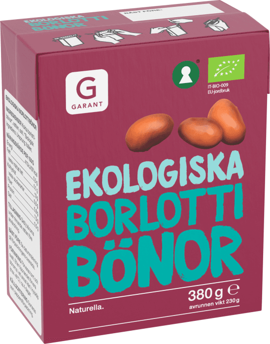 Borlottibönor EKO