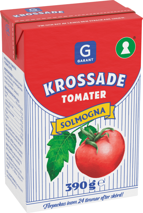Krossade Tomater