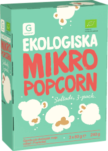 Mikropopcorn Salt EKO 3-p