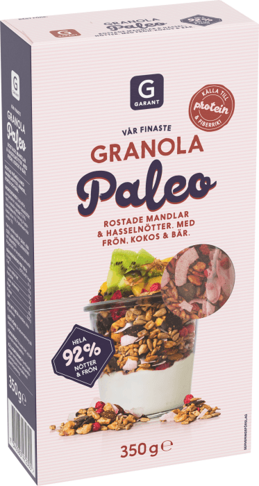 Paleo Granola Nötter & Bär