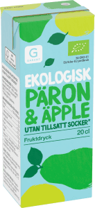 Päron Äpple Ekologisk Fruktdryck Tetra