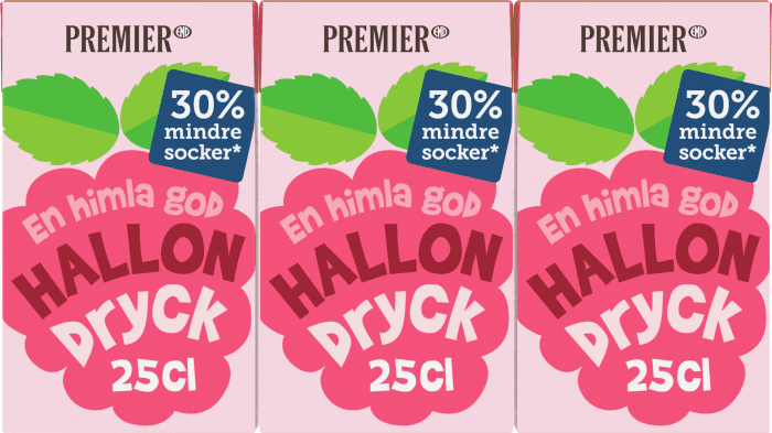 Hallondryck Mindre Socker