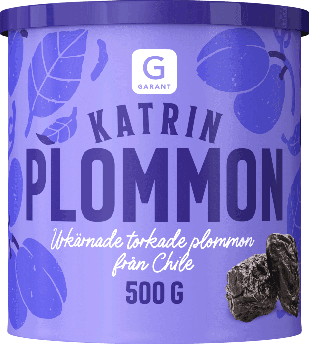 Katrinplommon Torkade