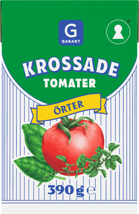 Krossade Tomater Örter