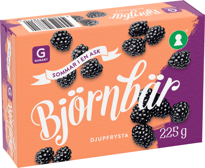 Björnbär Frysta