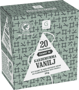 Te Svart Kardemumma & Vanilj 20-p