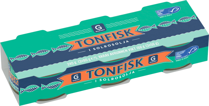 Tonfisk i Solrosolja MSC