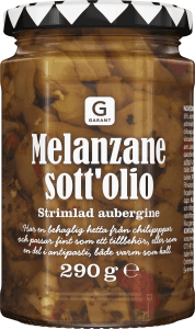 Aubergine Strimlad