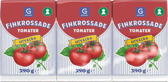 Finkrossade Tomater 3-p