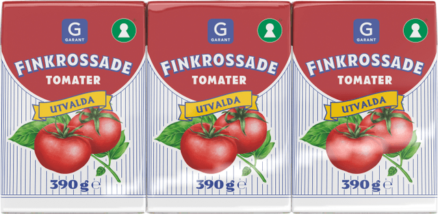 Finkrossade Tomater 3-p