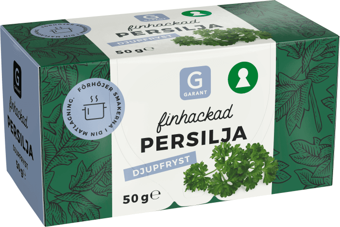 Persilja Finhackad Fryst